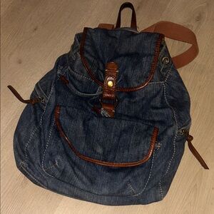 Lucky Brand denim backpack